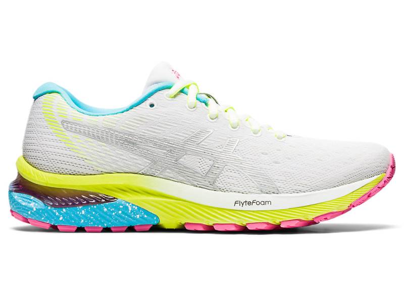 Asics Dame GEL-CUMULUS 22 LITE-SHOW Løpesko Hvite NO.0835A568-844